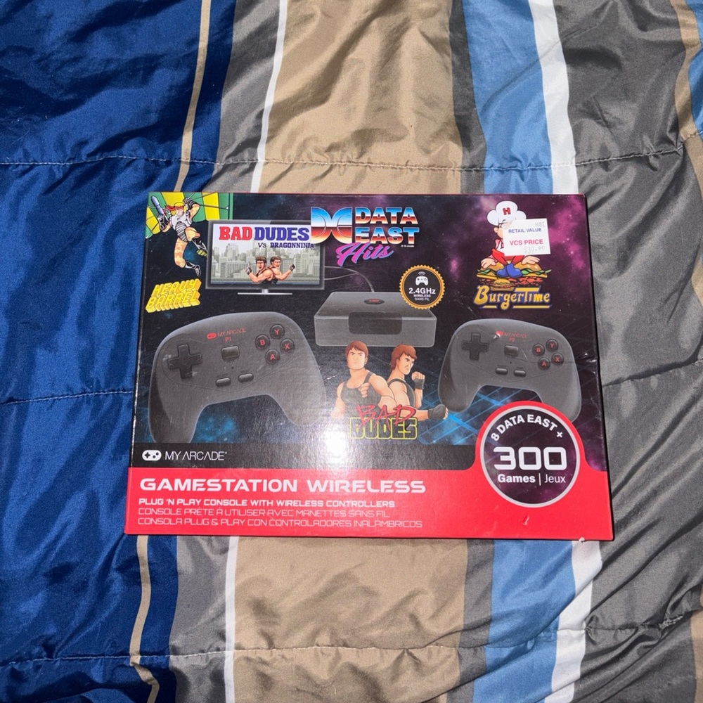 Arcade Gamestation Wireless Console - Black and Red